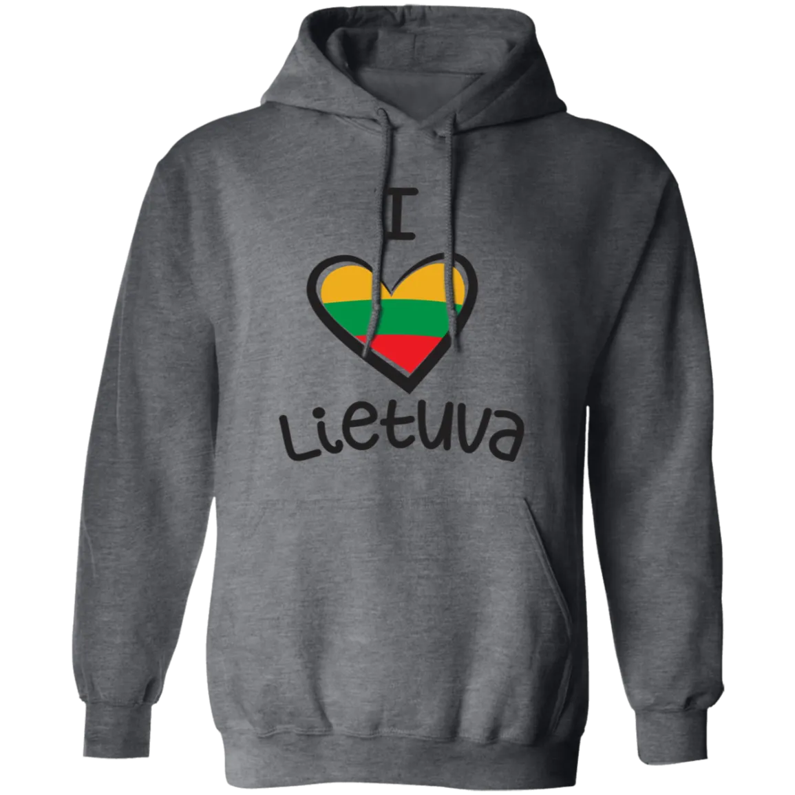 I Love Lietuva - Men/Women Unisex Comfort Pullover Hoodie