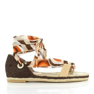 To Be YAIZA BEIGE-BROWN-ORANGE